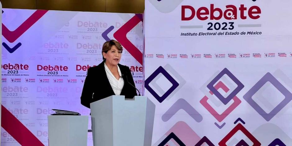 Delfina Gómez asistirá a segundo debate por Edomex solo si hay condiciones: Mario Delgado.
