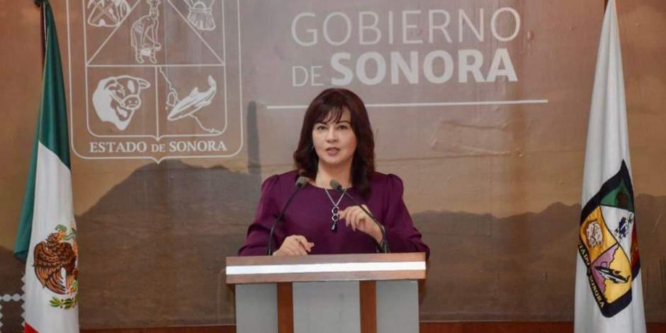 Indira Contreras, la aún titular de la Fiscalía de Sonora, en imagen de archivo.