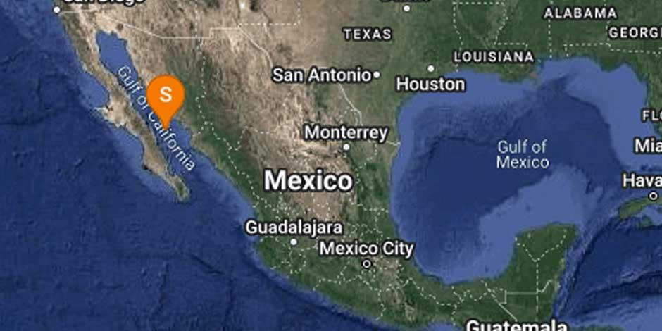 Sismo magnitud 4.9 sorprende a Baja California Sur