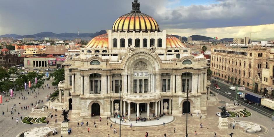 Palacio de Bellas Artes, en el centro de la Ciudad de México.
