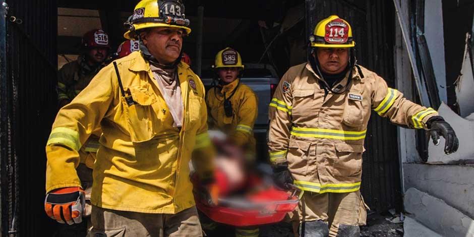Explosión en un edificio de Tijuana deja múltiples lesionados
