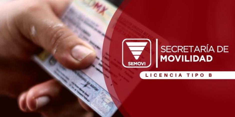 Cómo sacar la licencia tipo B de Semovi en Ciudad de México