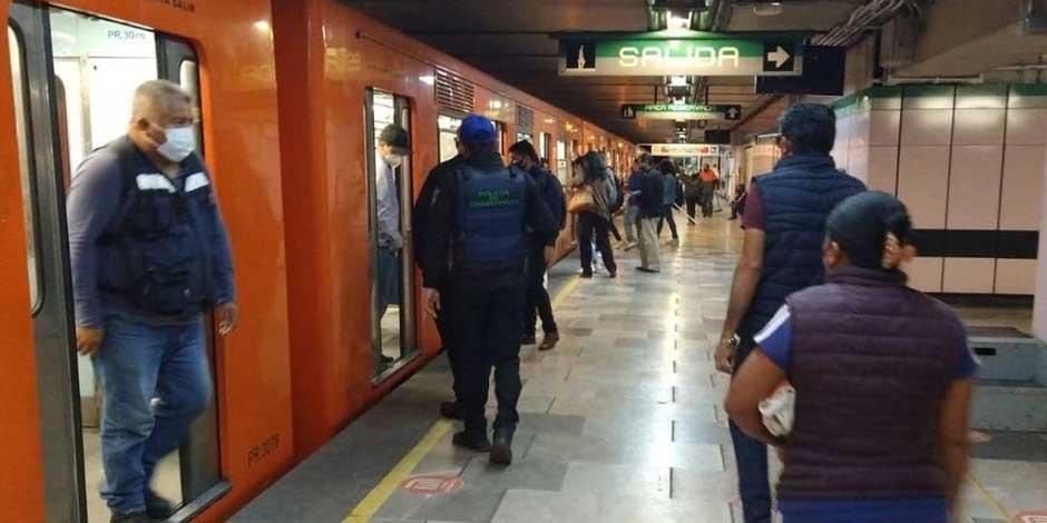 El Sistema de Transporte Colectivo Metro activó la marcha de seguridad para evitar incidentes, debido a el pronóstico de lluvias en la CDMX.