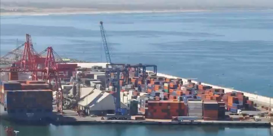 La terminal de contenedores de Hutchison Ports EIT, ubicada estratégicamente en Baja California.