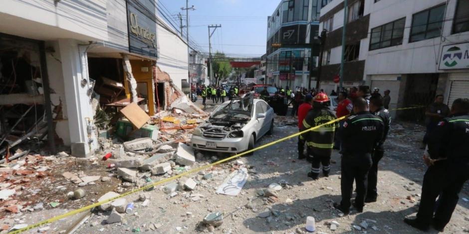 VIDEO. Explosión por acumulación de gas en Toluca deja 6 heridos
