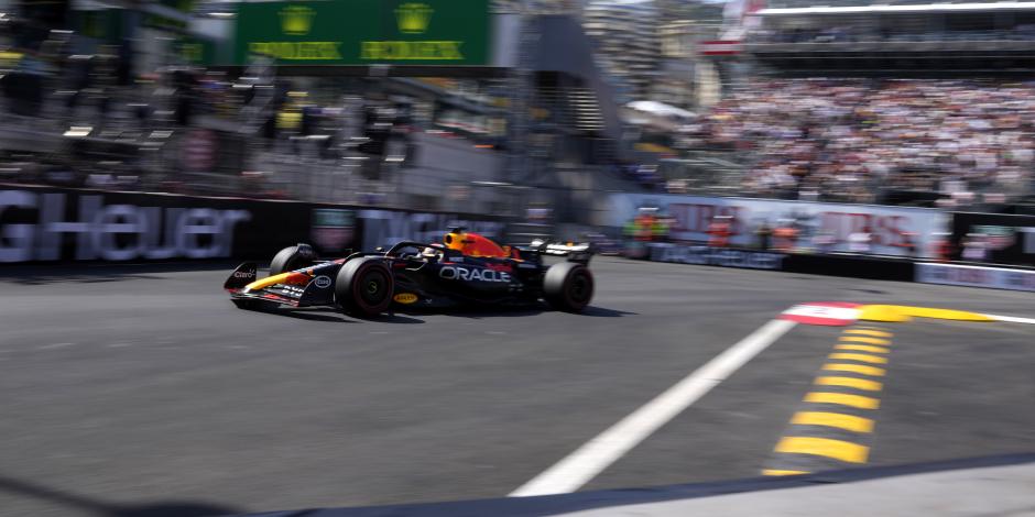 Red Bull durante la qualy del Gran Premio de Mónaco de F1