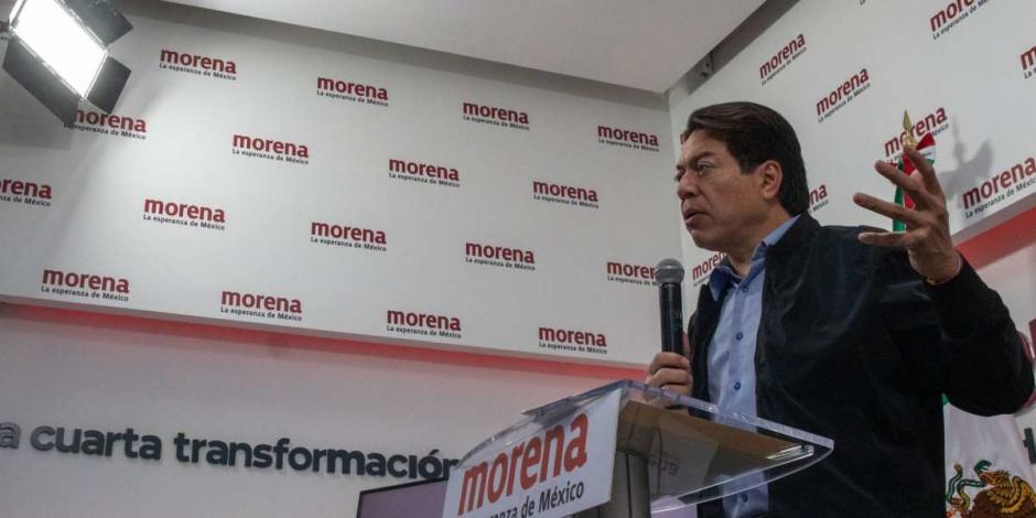 Llamado para declinar a favor de Morena en Coahuila es a las bases, dice Mario Delgado.
