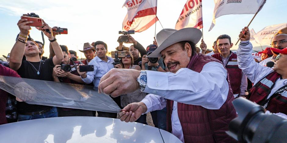 El candidato del partido Morena a la gobernatura del estado de Coahuila, el ingeniero Armando Guadiana Tijerina.