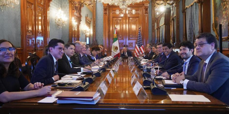 Reunión del Presidente Andrés Manuel López Obrador  y gobernadores del sureste del país con Elizabeth Sherwood-Randall, el pasado 30 de mayo.
