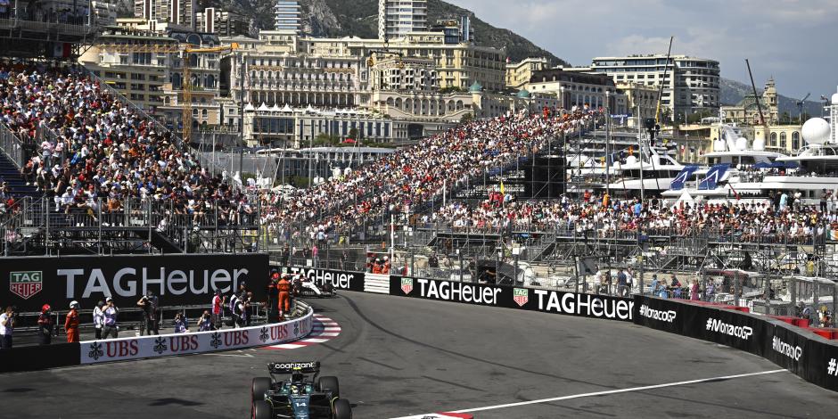 El monoplaza del español en el GP de Mónaco.