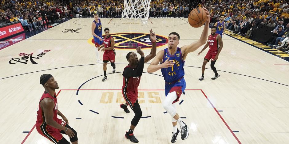 Denver Nuggets derrotó a Miami Heat en el primer partido de las Finales de la NBA.