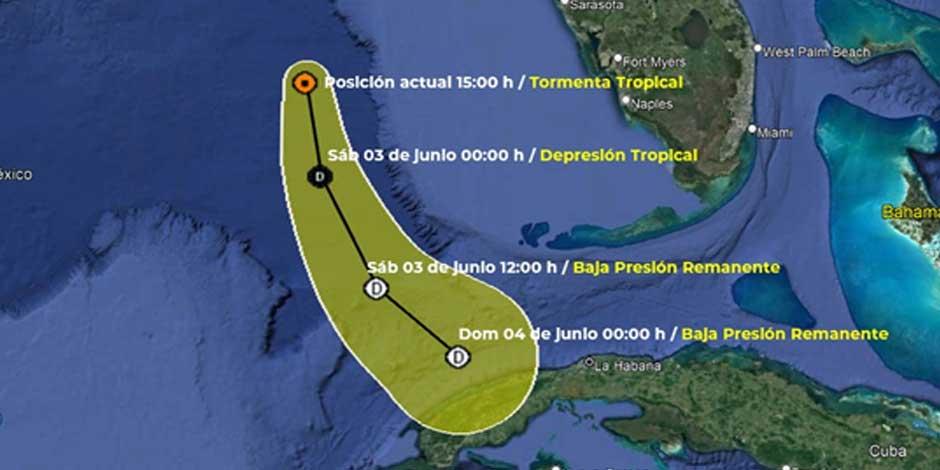 Se forma Tormenta Tropical “Arlene” en el Atlántico