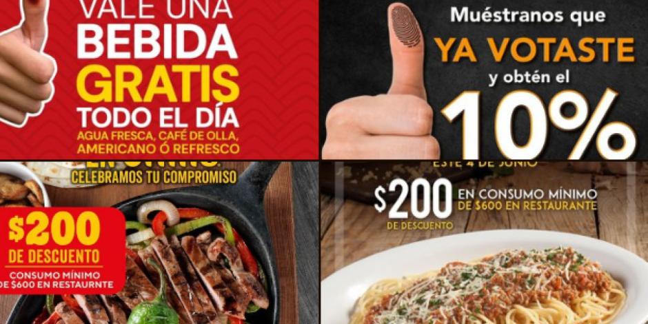 Elecciones México 2023. Ciudadanos en Edomex tendrán descuentos en tiendas  y restaurantes si salen a votar