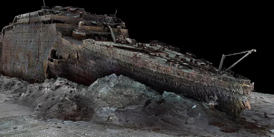 ¿El corazón del mar? Encuentran collar de oro y diente de megalodon en restos del Titanic