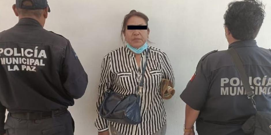 Policía de La Paz detuvo a mujer por presunta compra de votos.