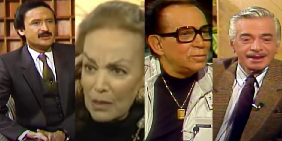 Ricardo Rocha entrevistó a legendarias celebridades como María Félix, Cantinflas, Juan Gabriel...