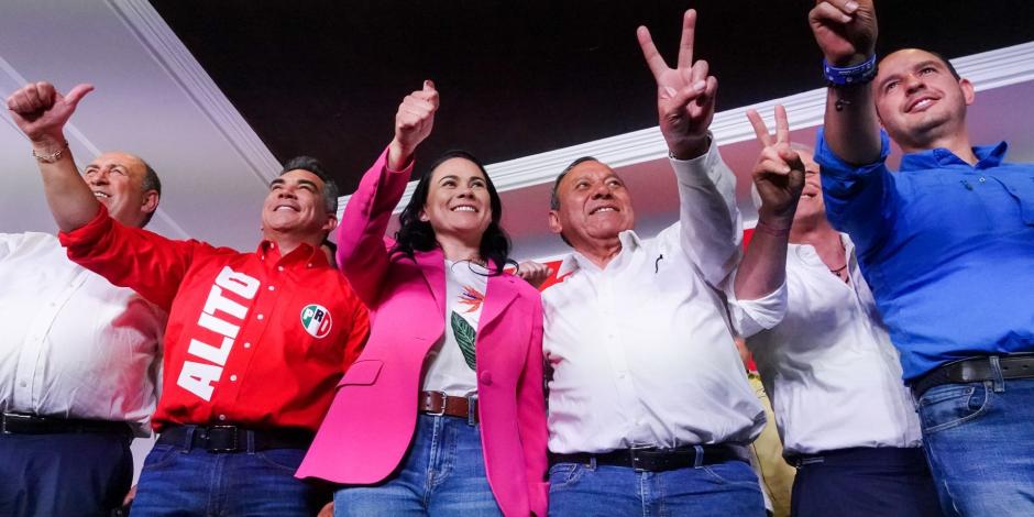 'Esta elección la ganamos', dice Alejandra Del Moral tras cierre de casillas en Edomex