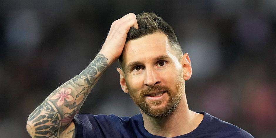 Lionel Messi se despidió del PSG el fin de semana.