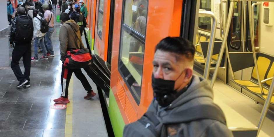 Metro CDMX: Avance lento de trenes en 4 líneas por lluvia