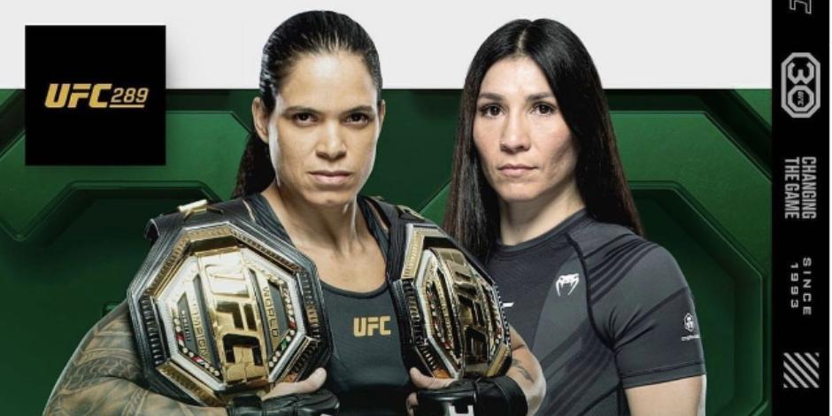 Amanda Nunes es la rival de la mexican Irene Aldana en UFC 289