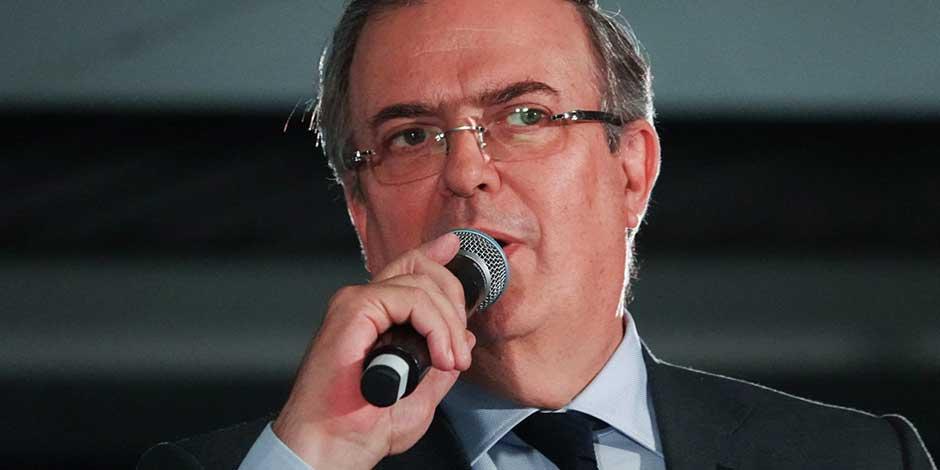 Marcelo Ebrard, aspirante a la candidatura presidencial de Morena.