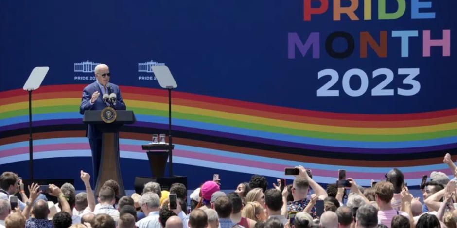 El mandatario Biden celebra mes del orgullo LGBTQ en Casa Blanca este sábado 10 de junio.