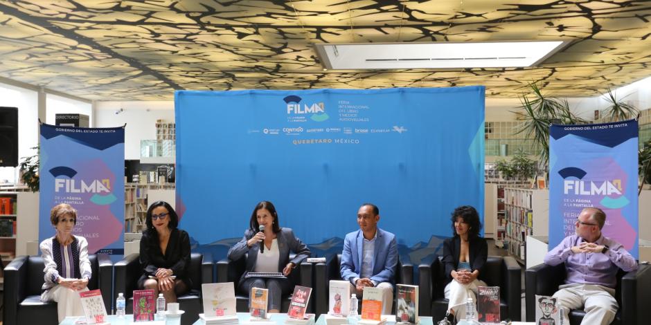 Feria Internacional del Libro y Medios Audiovisuales de Querétaro.
