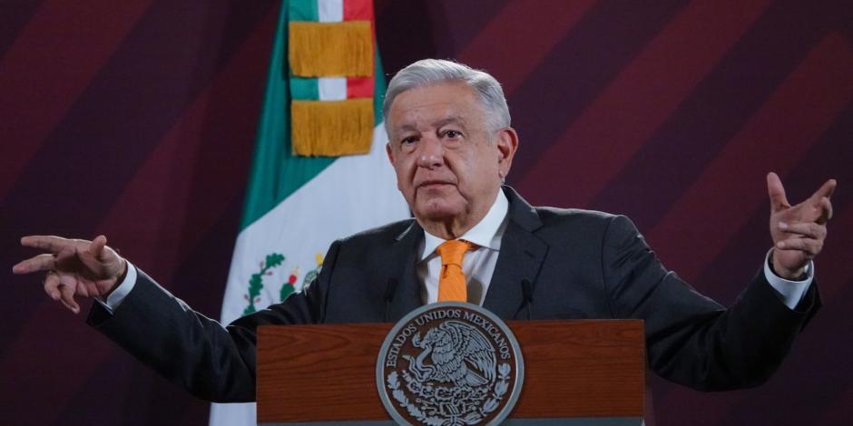 López Obrador, presidente de México, ofreció su conferencia de prensa este 27 de julio, desde Palacio Nacional, en la CDMX.