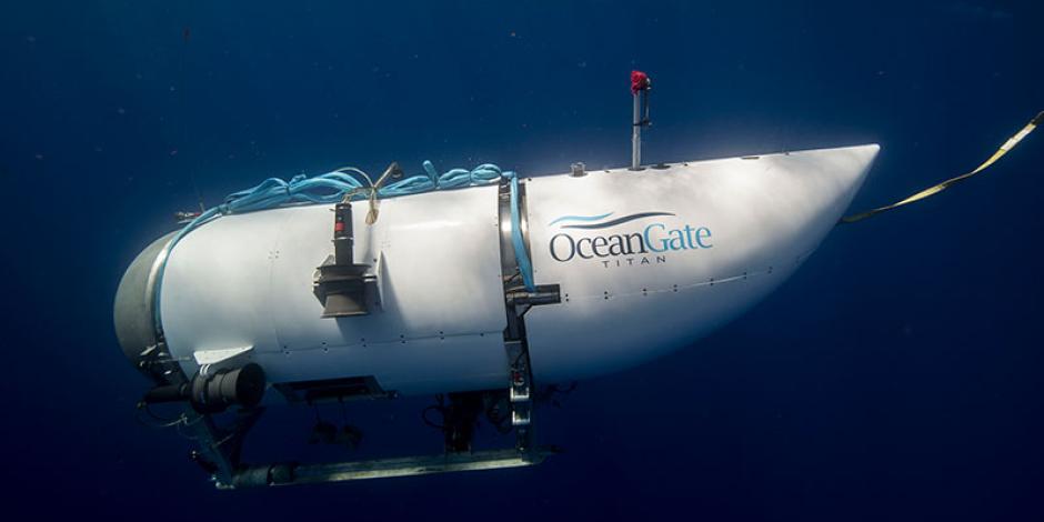 Titanic. Rescatistas luchan contra el tiempo para buscar al submarino desaparecido en el Océano Atlántico.