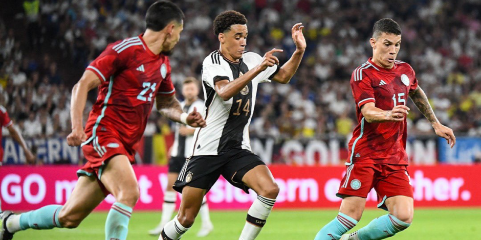 Selección de Colombia triunfo ante Alemania