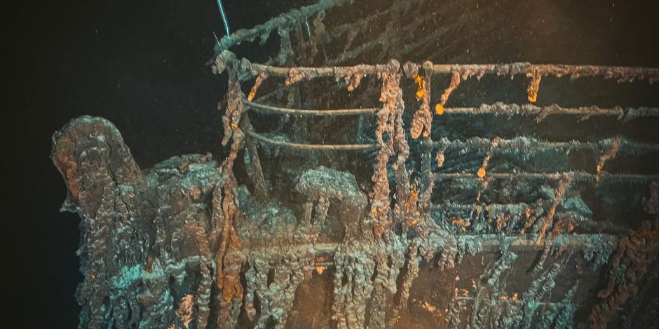 La embarcación que se hundió el siglo pasado yace en las profundidades del Atlántico.