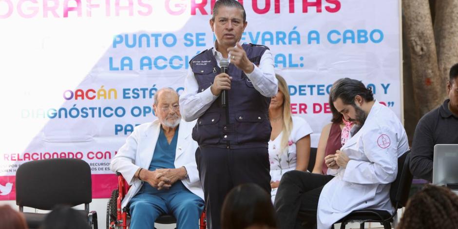 Alcalde de Coyoacán, Giovani Gutiérrez Aguilar.