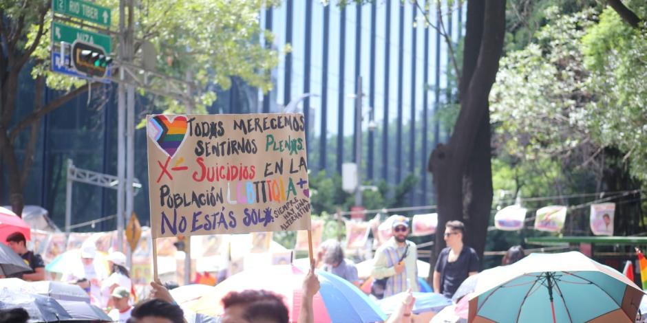 Este sábado se lleva a cabo la Marcha del Orgullo LGBT; corcholatas de Morena visibilizan a la comunidad.