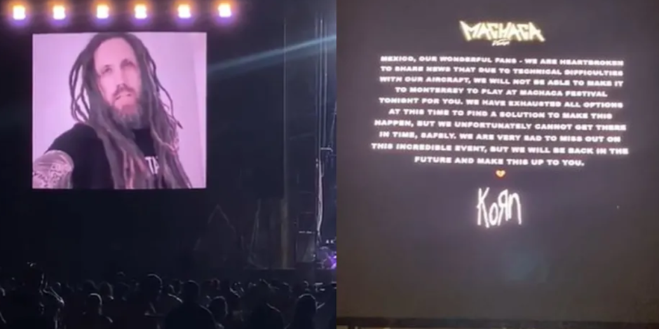 Korn cancela a la mera hora su show en el Machaca Fest 2023... y fans los destrozan