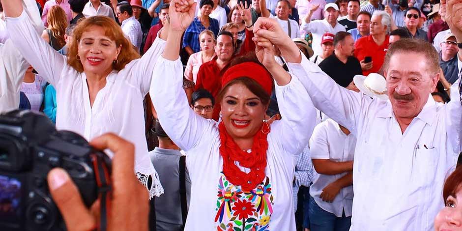 Clara Brugada llama a crear un 'poderoso frente' para impedir a 'derecha corrupta' reinstalarse en CDMX