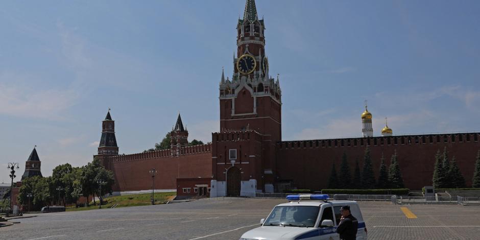 Ante la alerta terrorista, la seguridad rusa refuerza operativos de seguridad en la Plaza Roja.