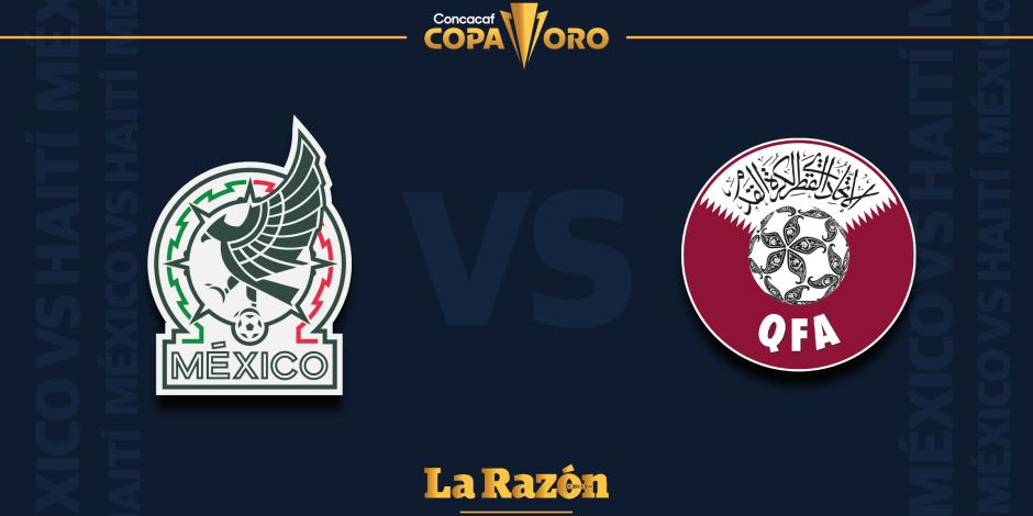México choca ante Qatar en su último compromiso en la primera ronda de la Copa Oro 2023.