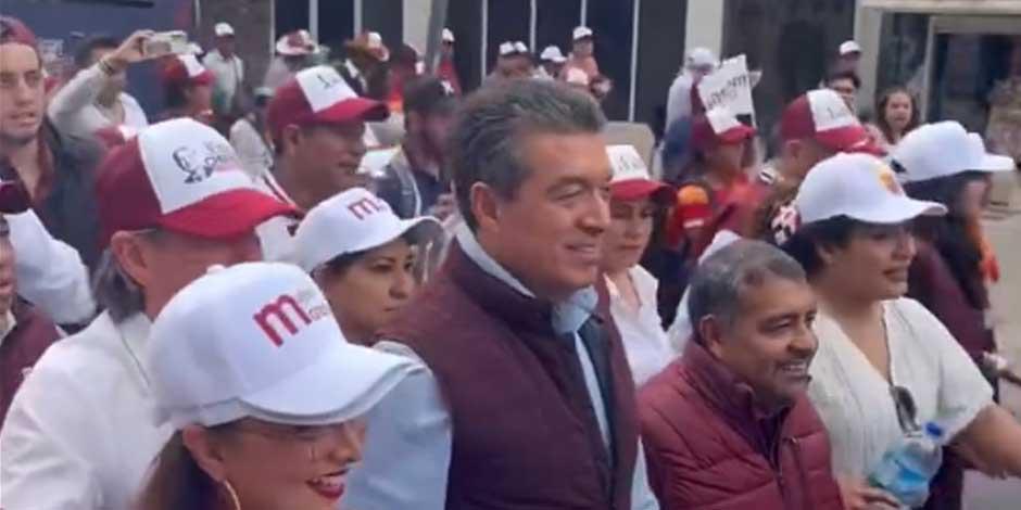 El gobernador Rutilio Escandón, agradeció el respaldo que AMLO brinda a Chiapas y al Sur-Sureste, a través de las magnas obras y los programas de Bienestar