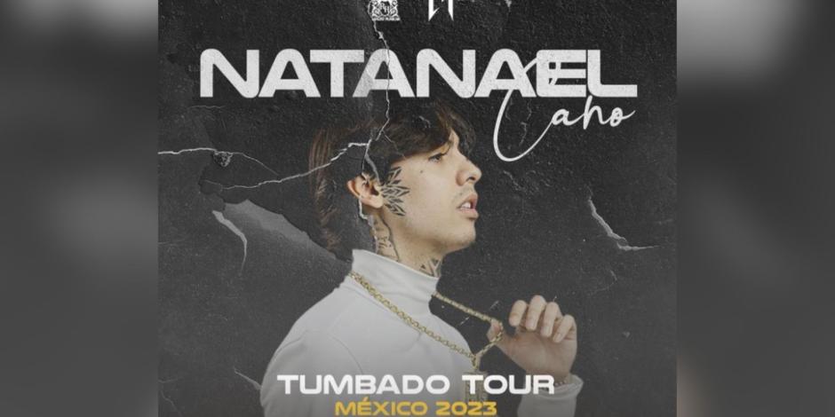 Natanael Cano anuncia gira Tumbado Tour 2023.