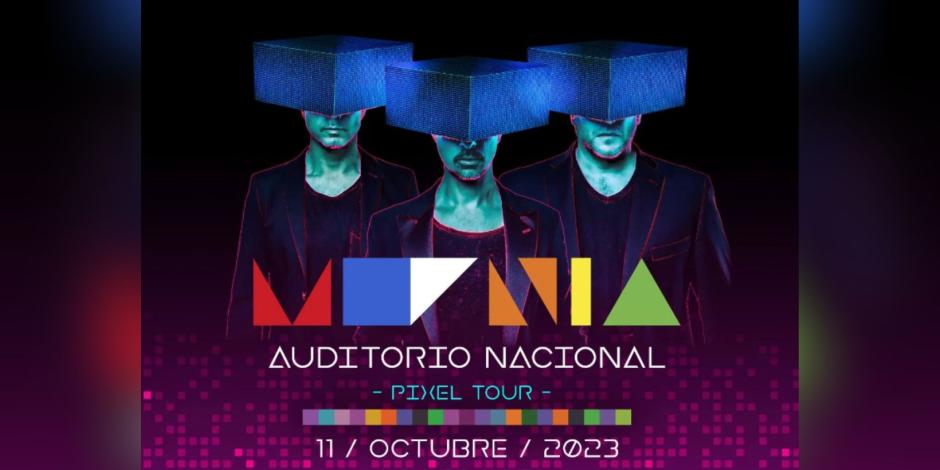 Moenia se presentará en el Auditorio Nacional.