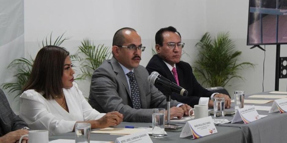 El presidente de la Comisión de Derechos Humanos de Morelos, Raúl Israel Hernández Cruz, presentó ayer un informe sobre la evaluación al Centro de Arrestos.