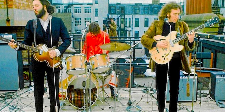 El concierto en la azotea londinense de Savile Row, 30 de enero de 1969.