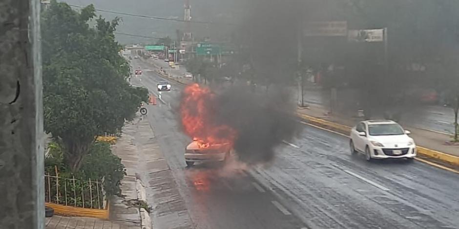 Jornada violenta contra transportistas en Chilpancingo y Tixtla.