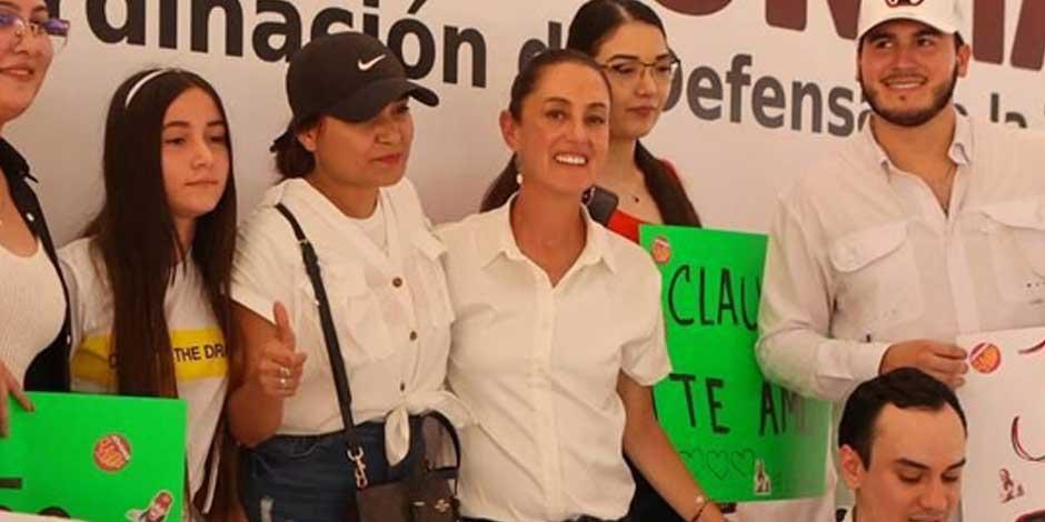 Desde Culiacán, Sinaloa, Claudia Sheinbaum apunta la justicia como prioridad de la 4T: ‘’Que el poder judicial no solo sirva para los ricos, sino también para el que menos tiene’’