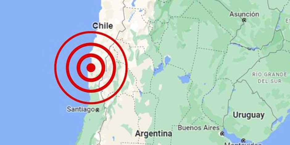 Sismo de magnitud 6.5 sacude frontera de Chile y Argentina