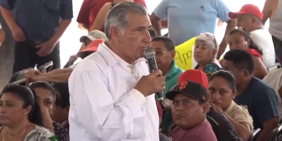 Quitar pensiones millonarias, mejor decisión de AMLO, afirma Adán Augusto López.