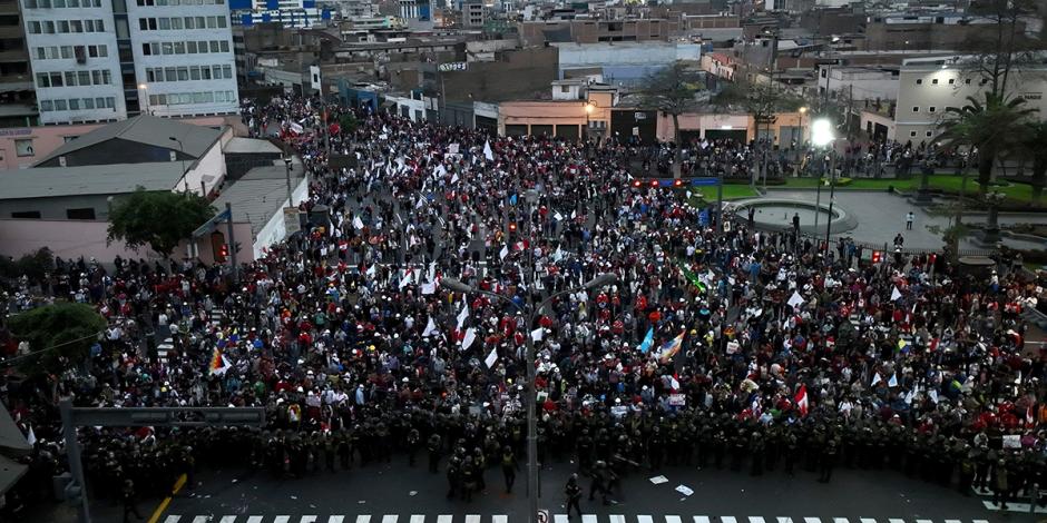 Protestas en Perú el pasado 19 de Julio 2023