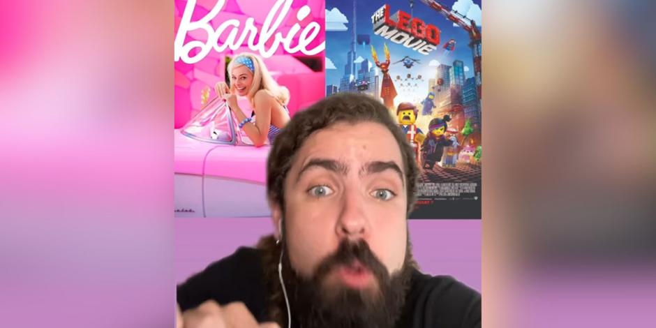 Critican a Javier Ibarreche por su reseña de "Barbie".