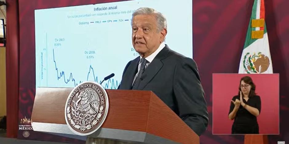 Andrés Manuel López Obrador este lunes 24 de julio del 2023.