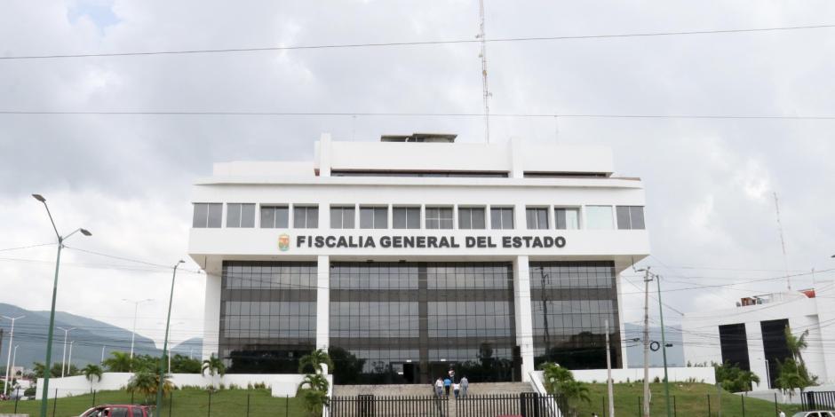 Sede de la Fiscalía General de Justicia de Chiapas.